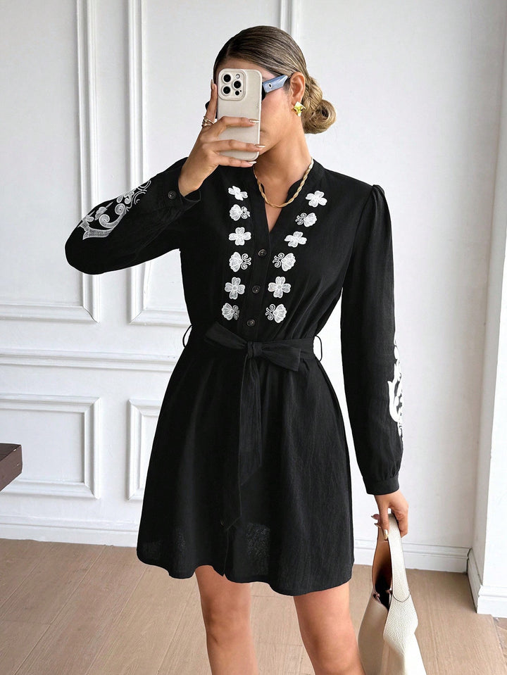 Rochie mini SHEIN, negru