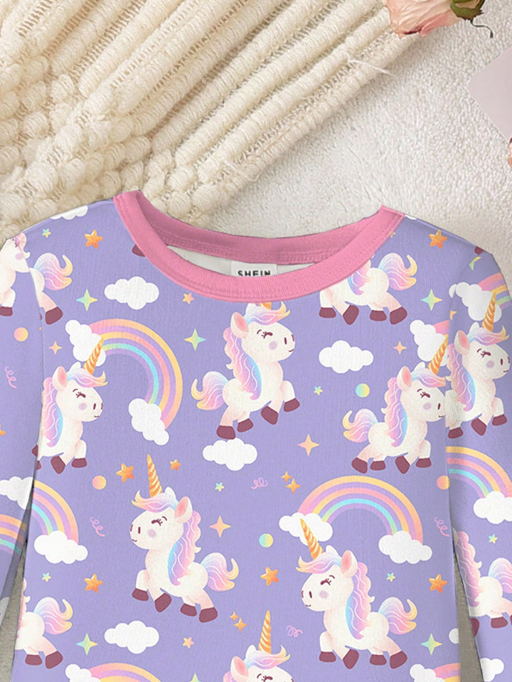 SHEIN pizsama szett, lila