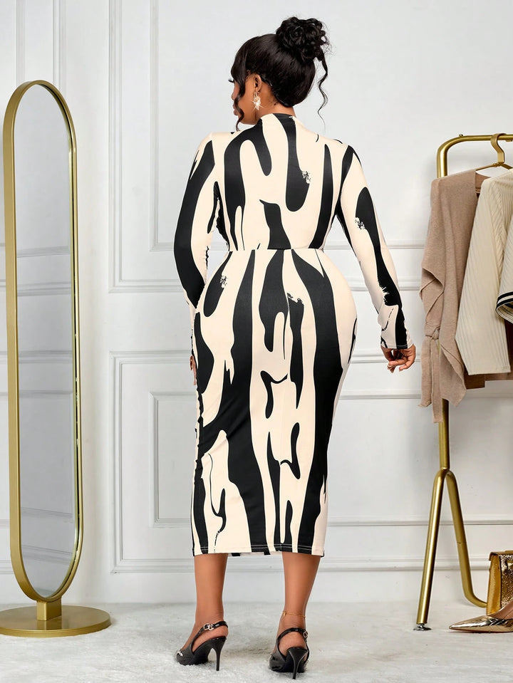 Rochie maxi SHEIN, mix culori