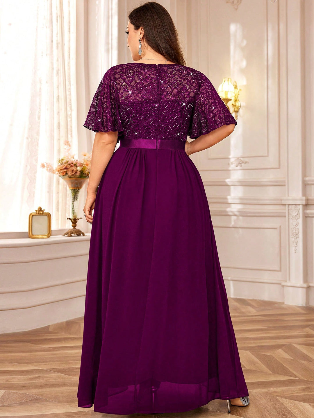 Rochie SHEIN, vișiniu