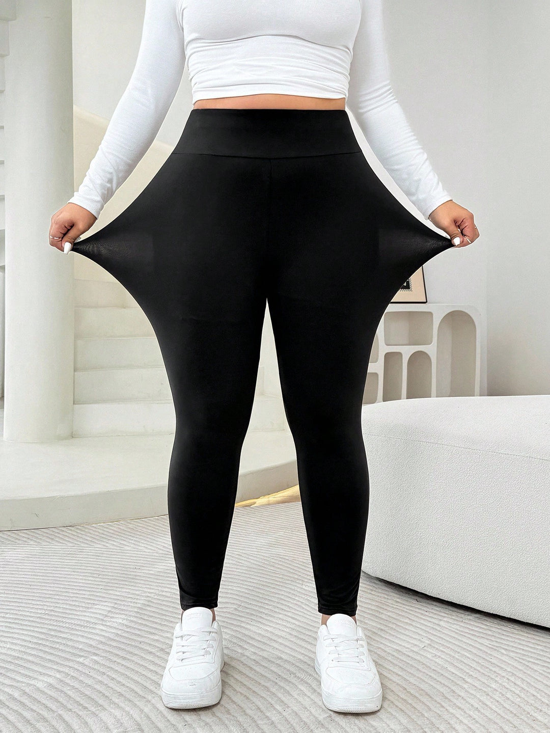 SHEIN leggings, fekete