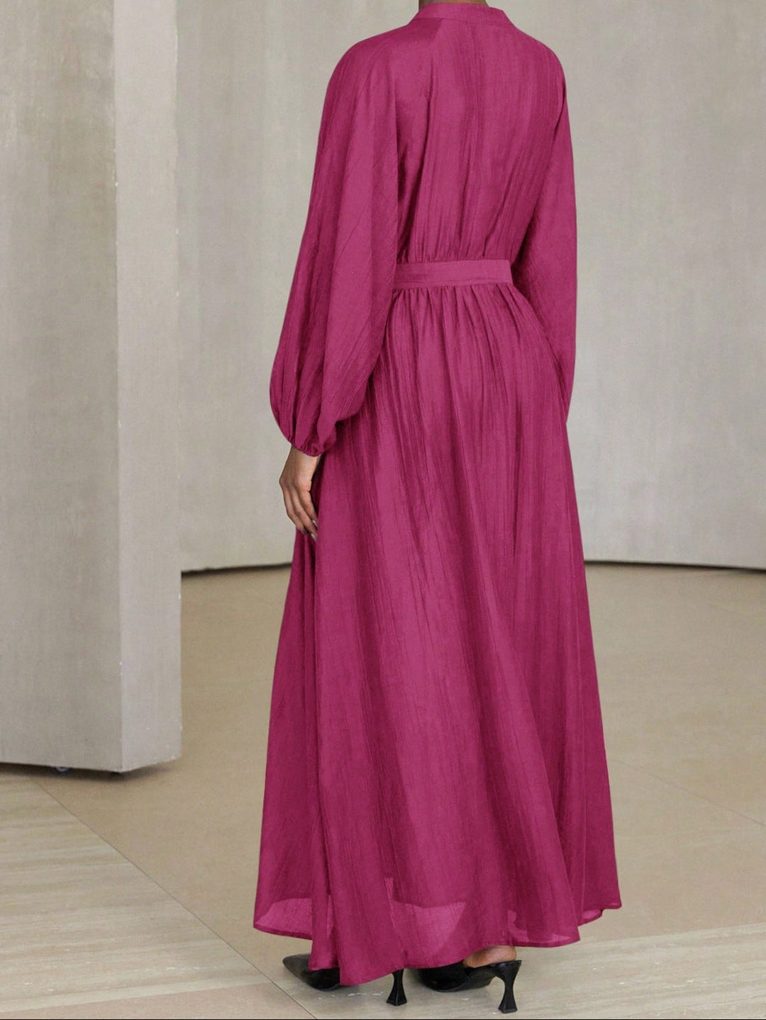 Rochie maxi SHEIN, roz