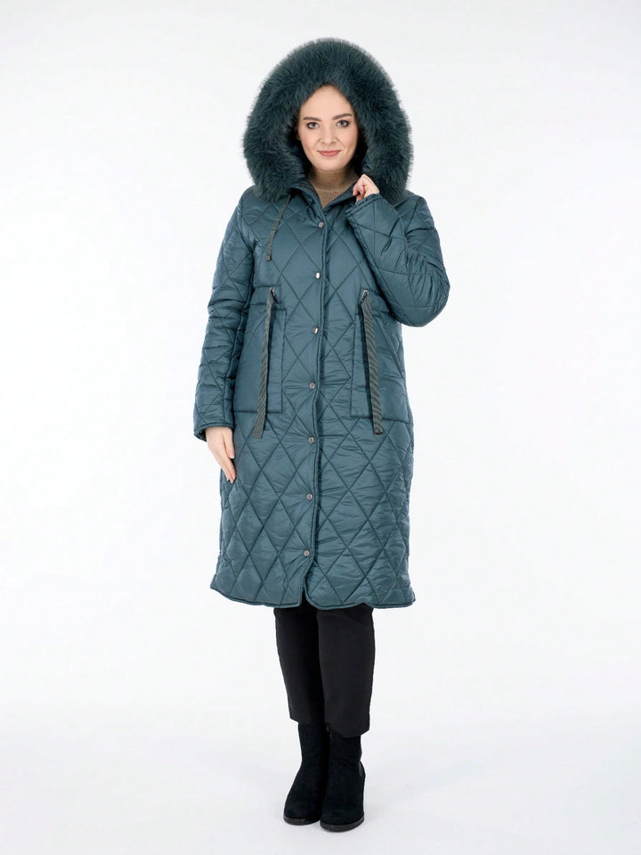 Palton SHEIN, verde