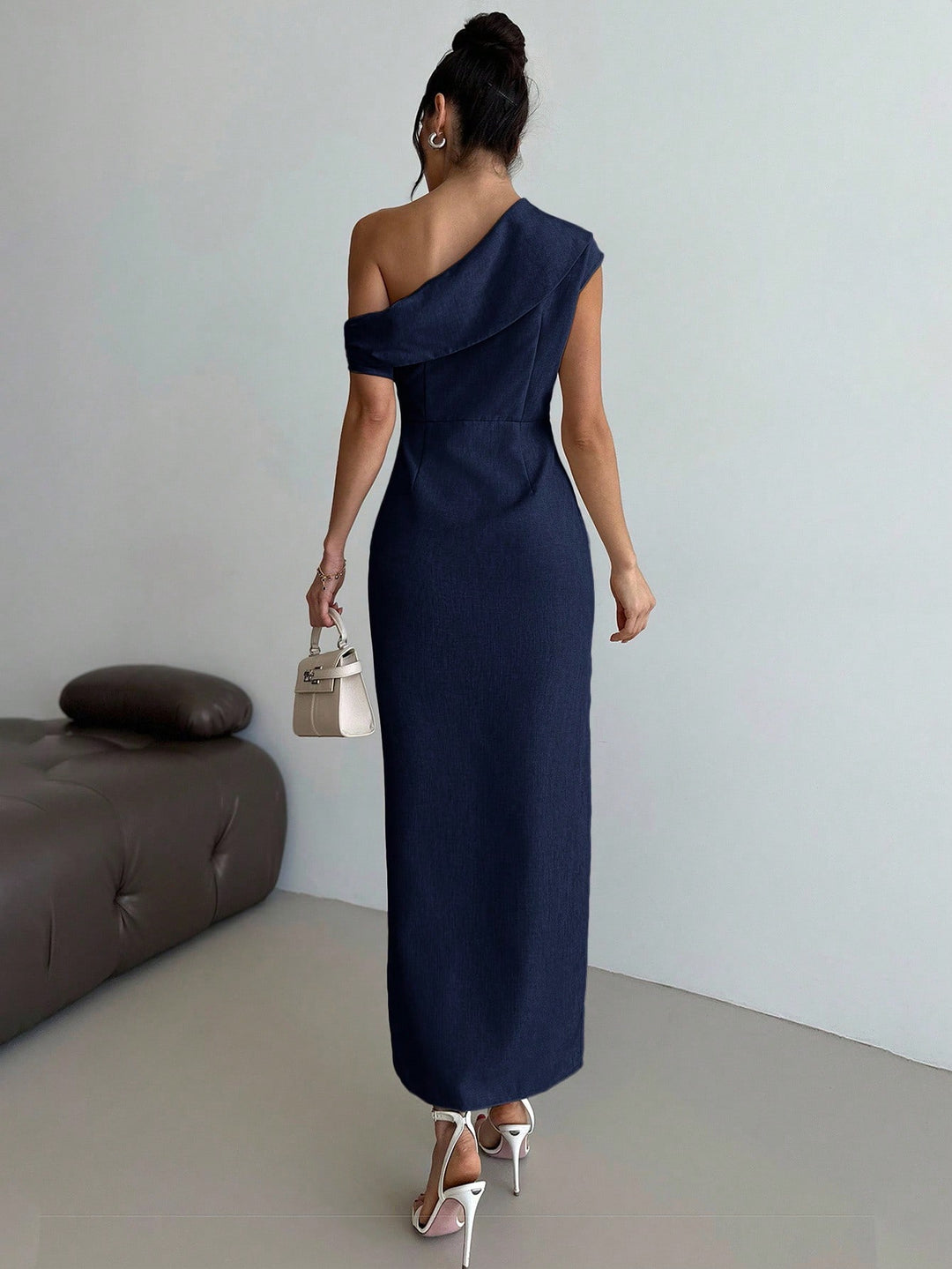 Rochie midi SHEIN, albastru