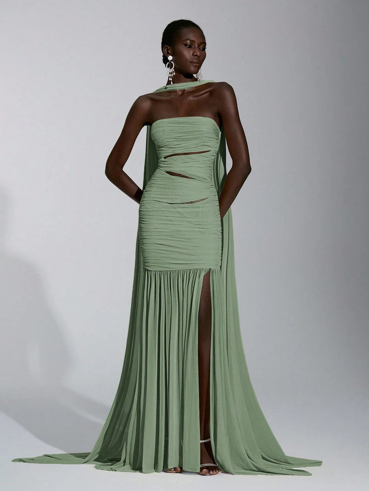 Rochie de ocazie SHEIN, verde
