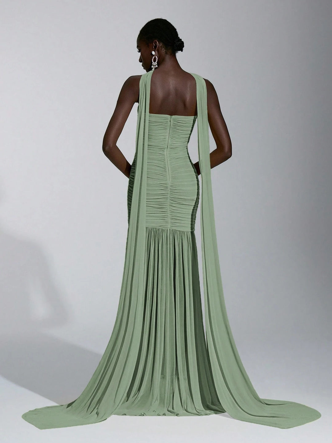 Rochie de ocazie SHEIN, verde