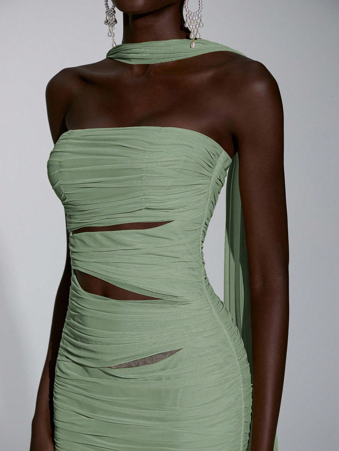 Rochie de ocazie SHEIN, verde