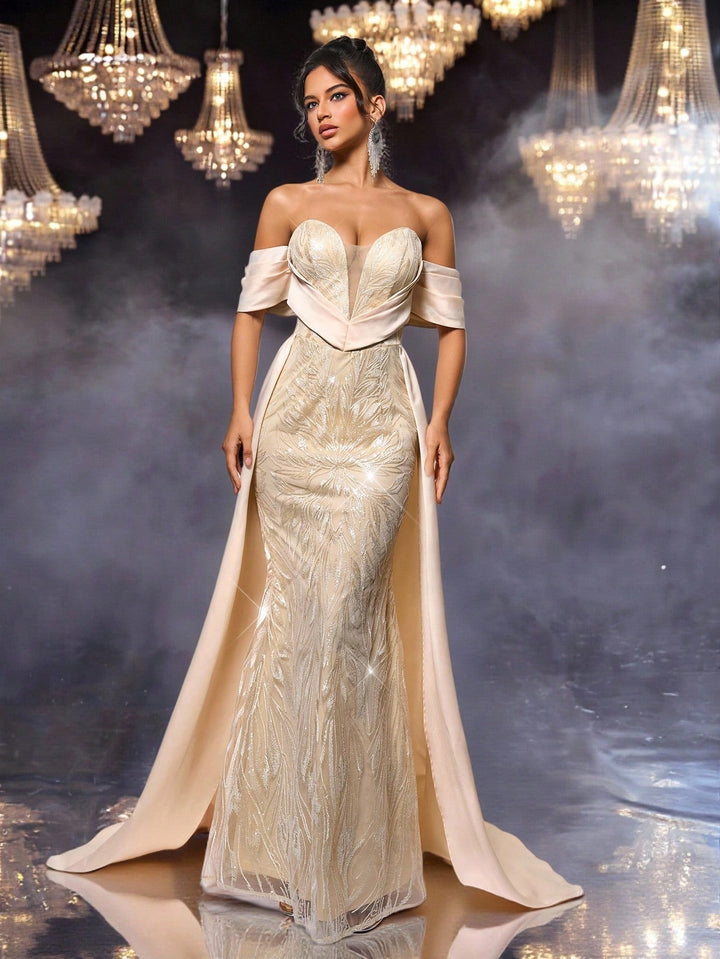 Rochie SHEIN, auriu