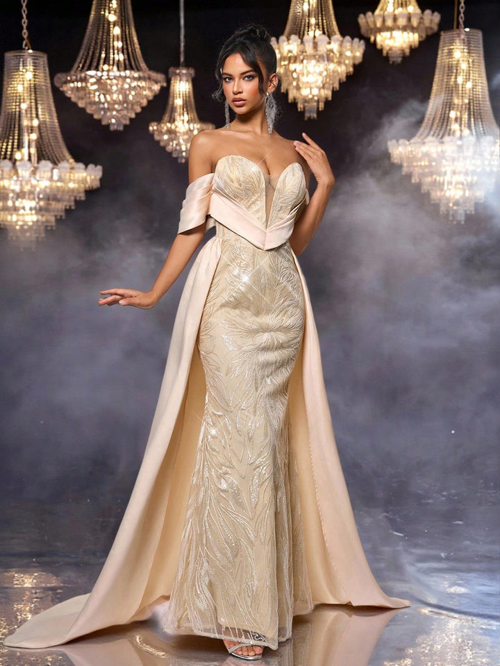 Rochie SHEIN, auriu
