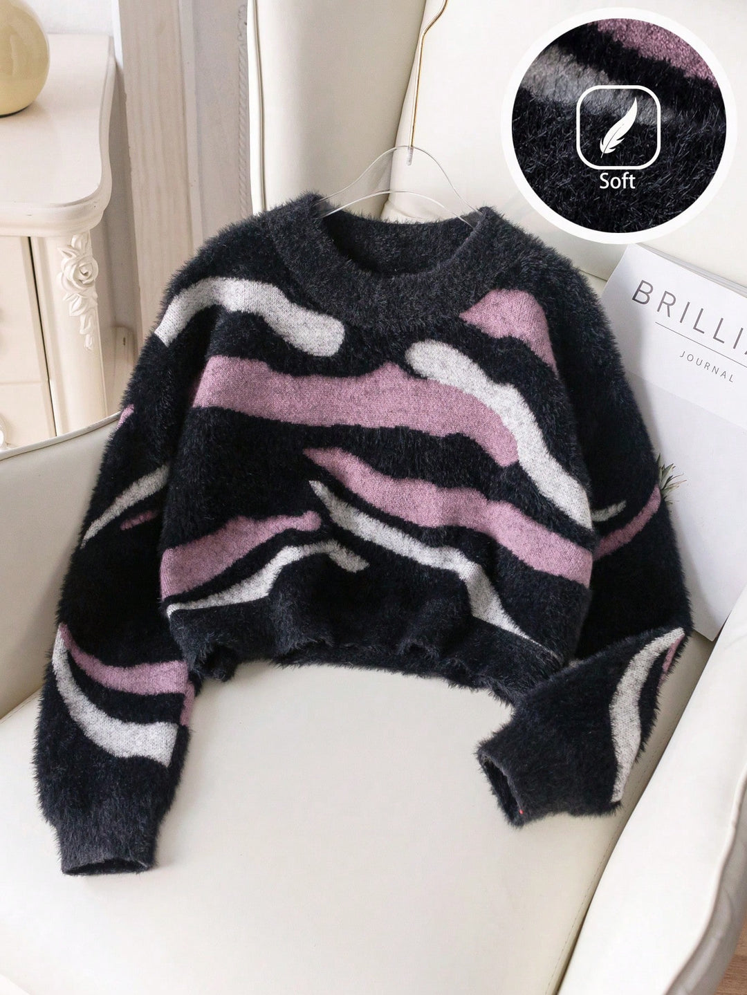 Pulover SHEIN, negru