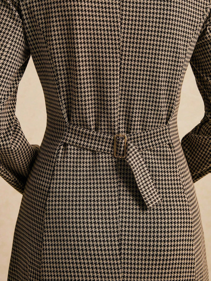 Rochie scurtă SHEIN, maro