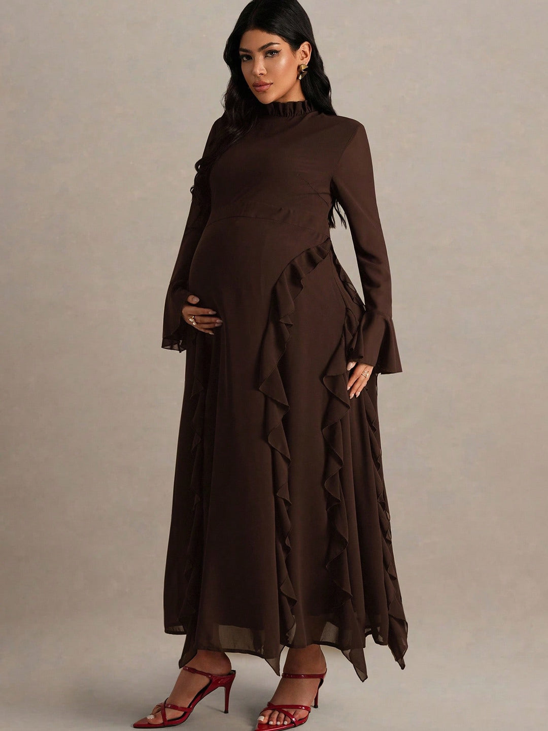 Rochie SHEIN, maro