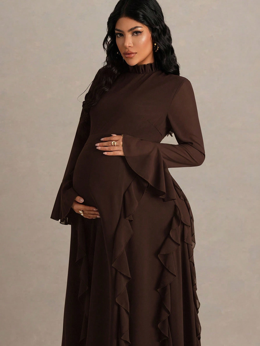 Rochie SHEIN, maro
