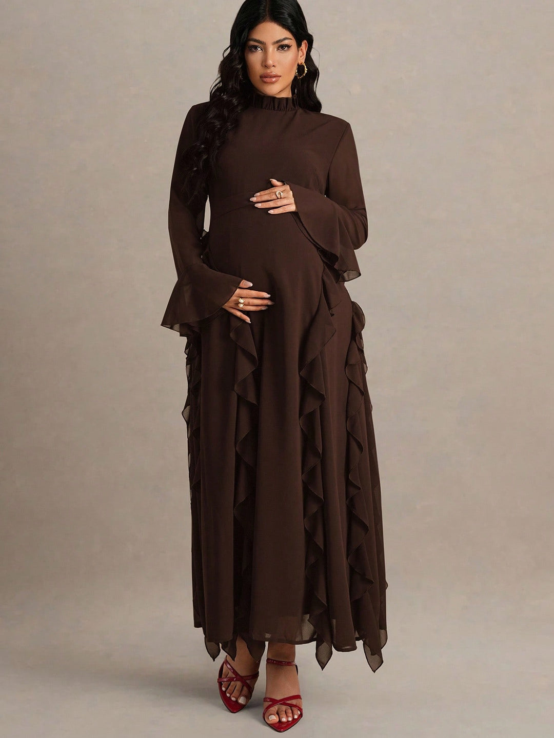 Rochie SHEIN, maro