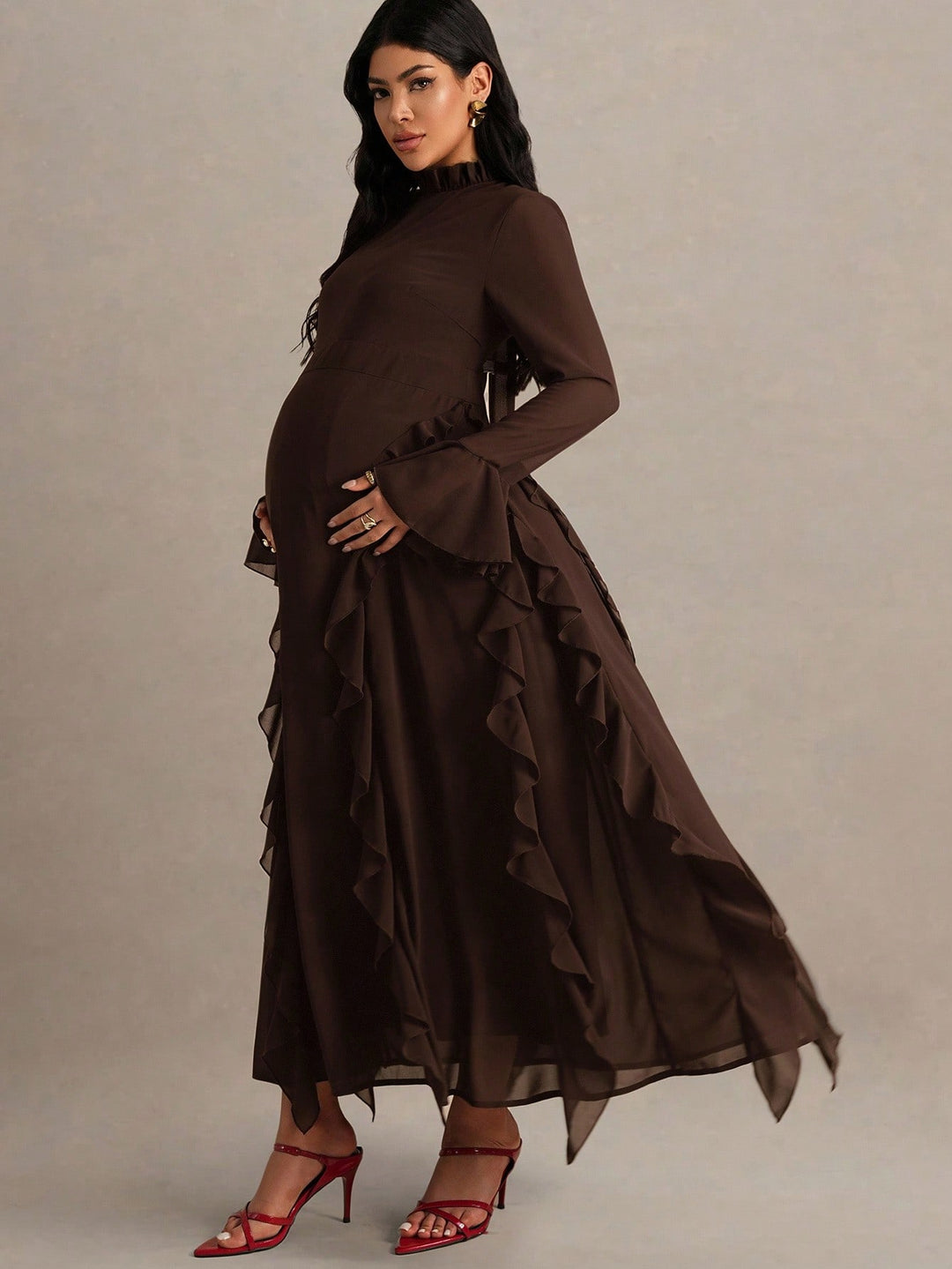 Rochie SHEIN, maro
