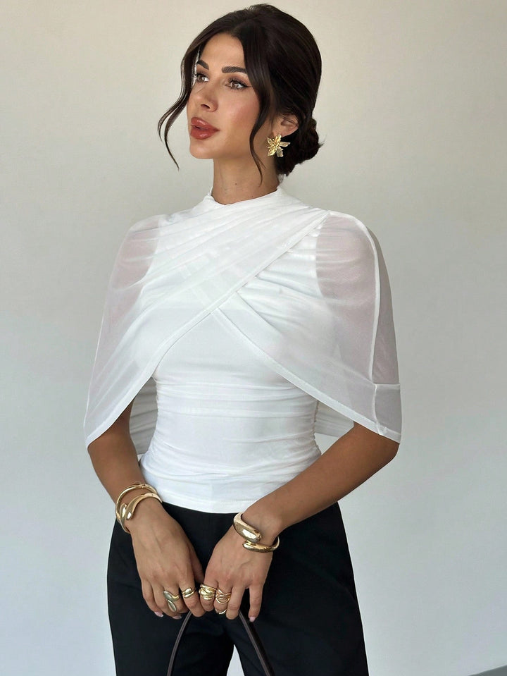Top SHEIN, alb