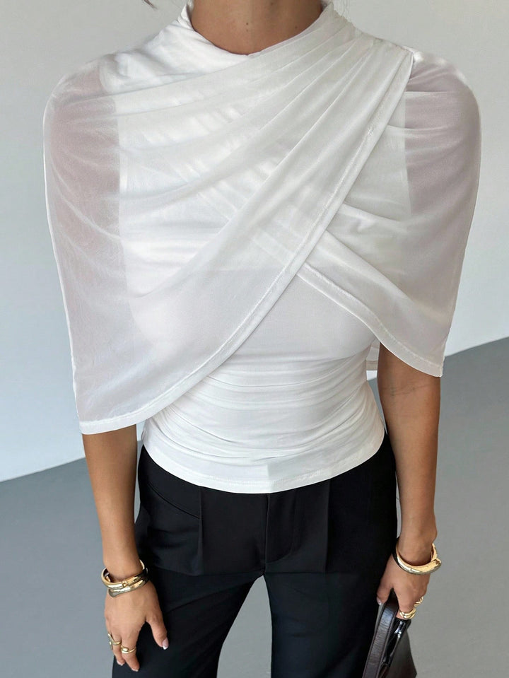 Top SHEIN, alb