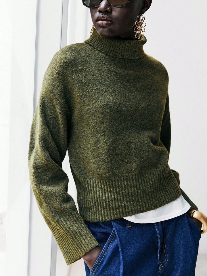 Pulover SHEIN, verde