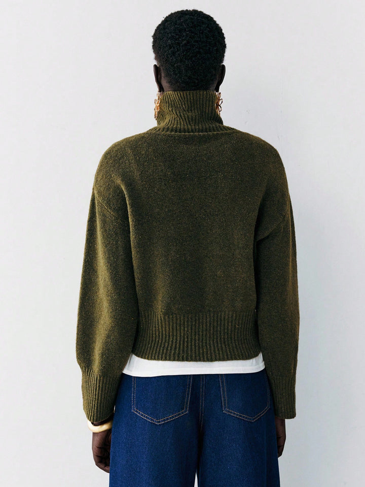 Pulover SHEIN, verde