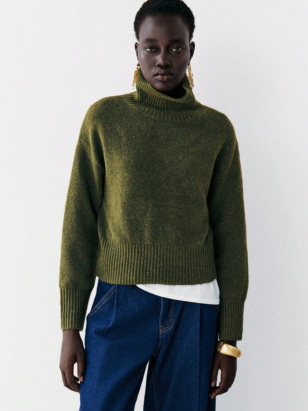 Pulover SHEIN, verde