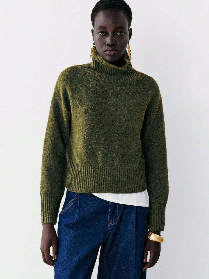 Pulover SHEIN, verde