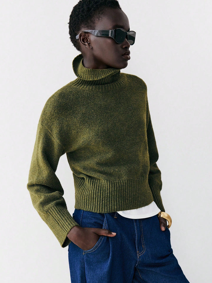 Pulover SHEIN, verde