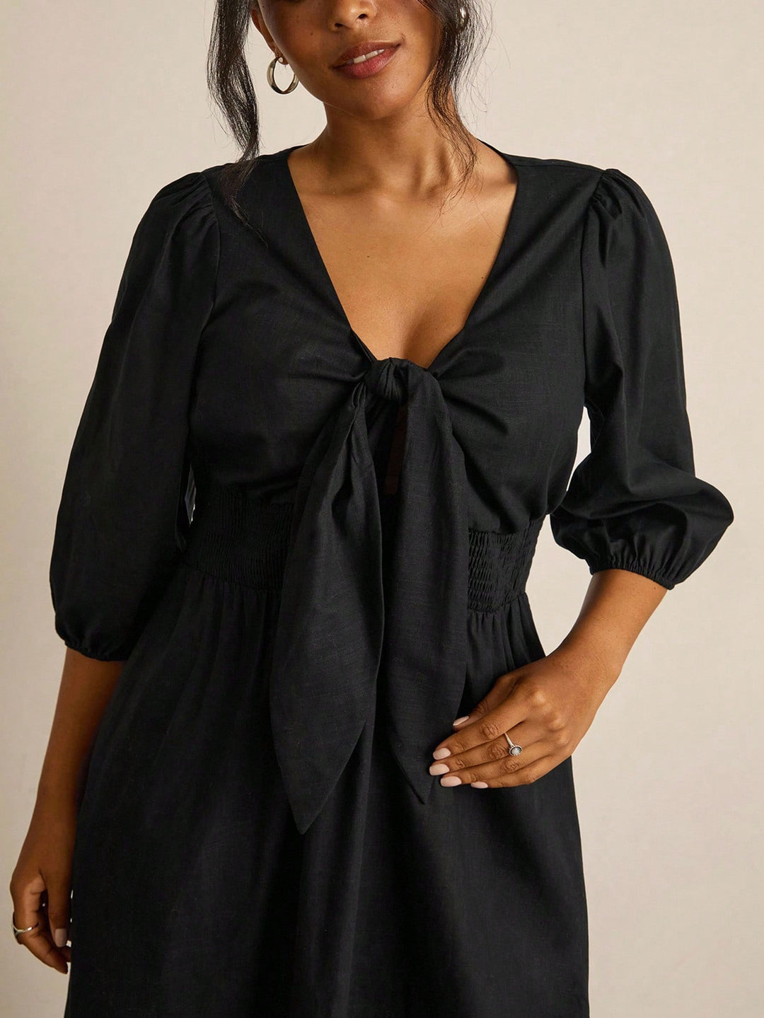 Rochie midi SHEIN, negru