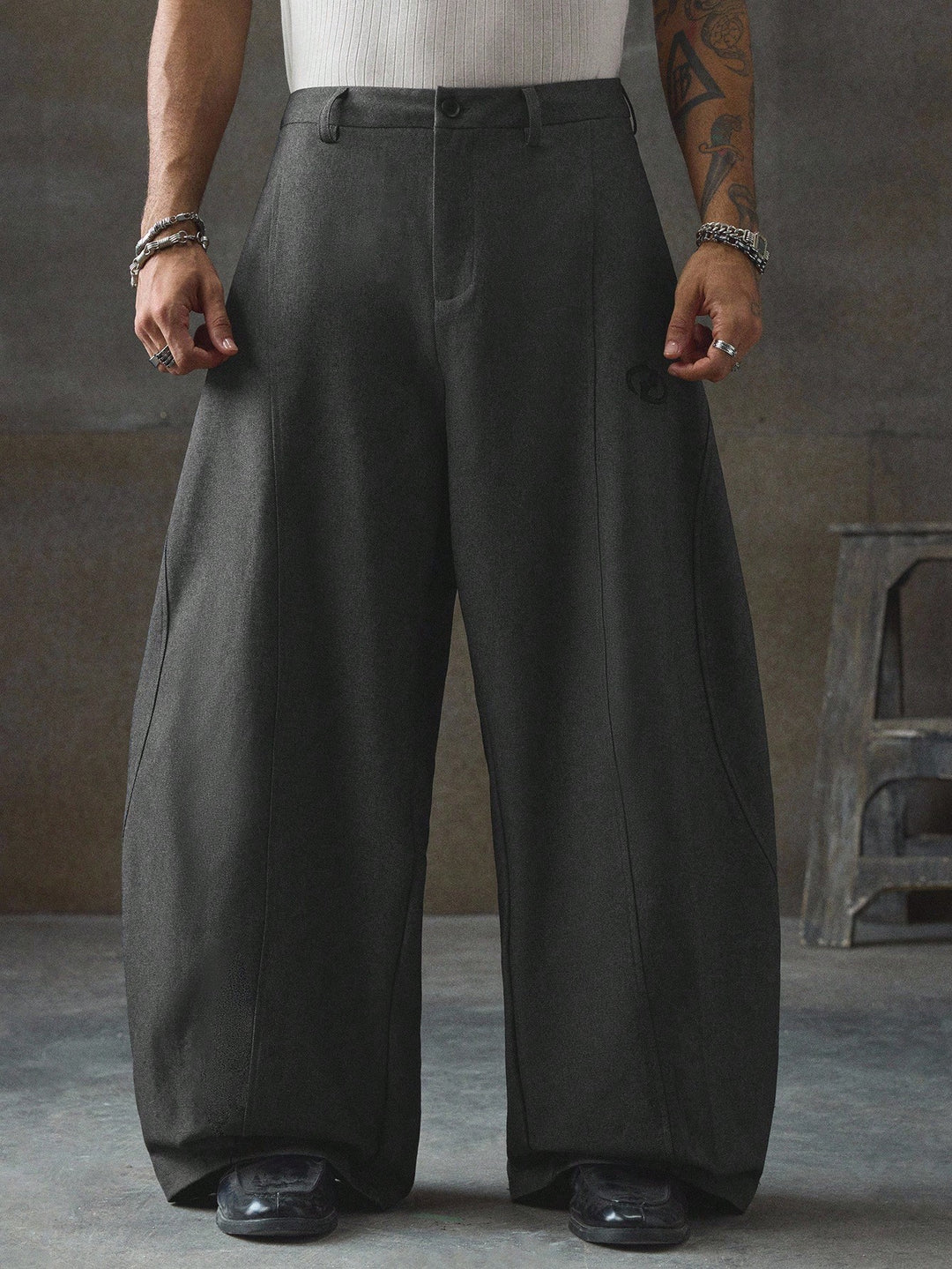 Pantalon SHEIN, gri