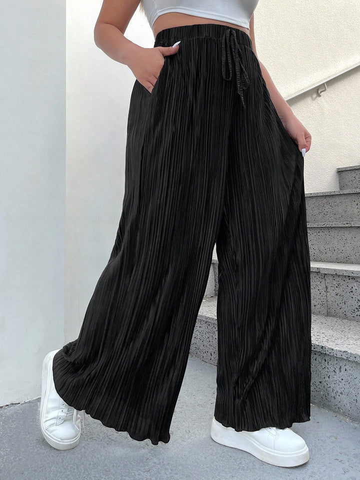 Pantaloni SHEIN, negru