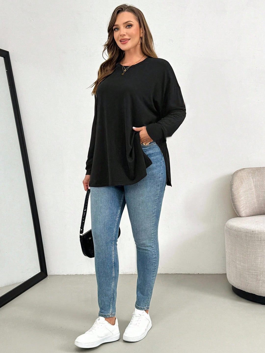 Tricou SHEIN, negru