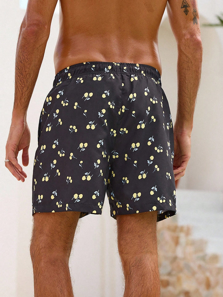 Short de plajă SHEIN, negru