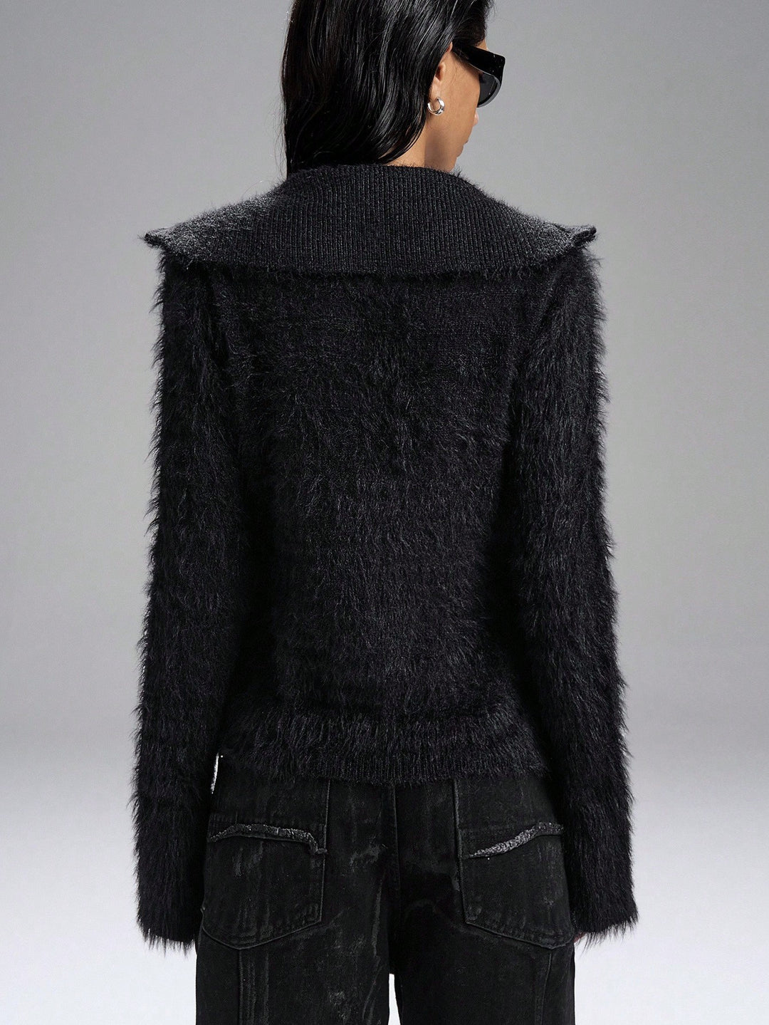 Pulover SHEIN, negru