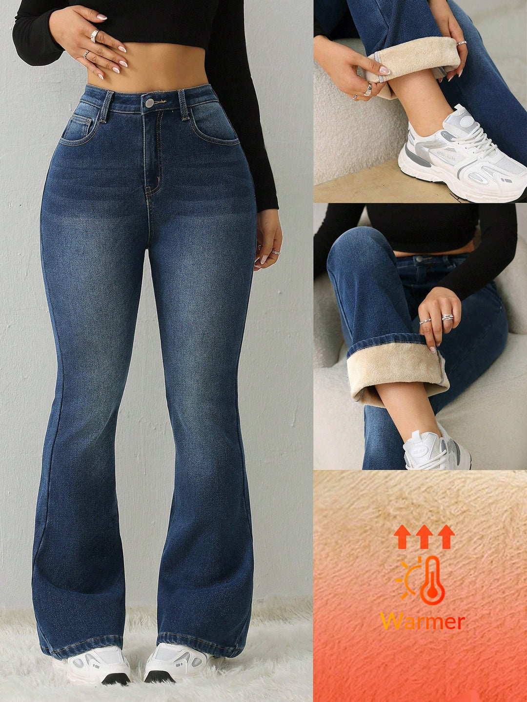 Jeans SHEIN, kék