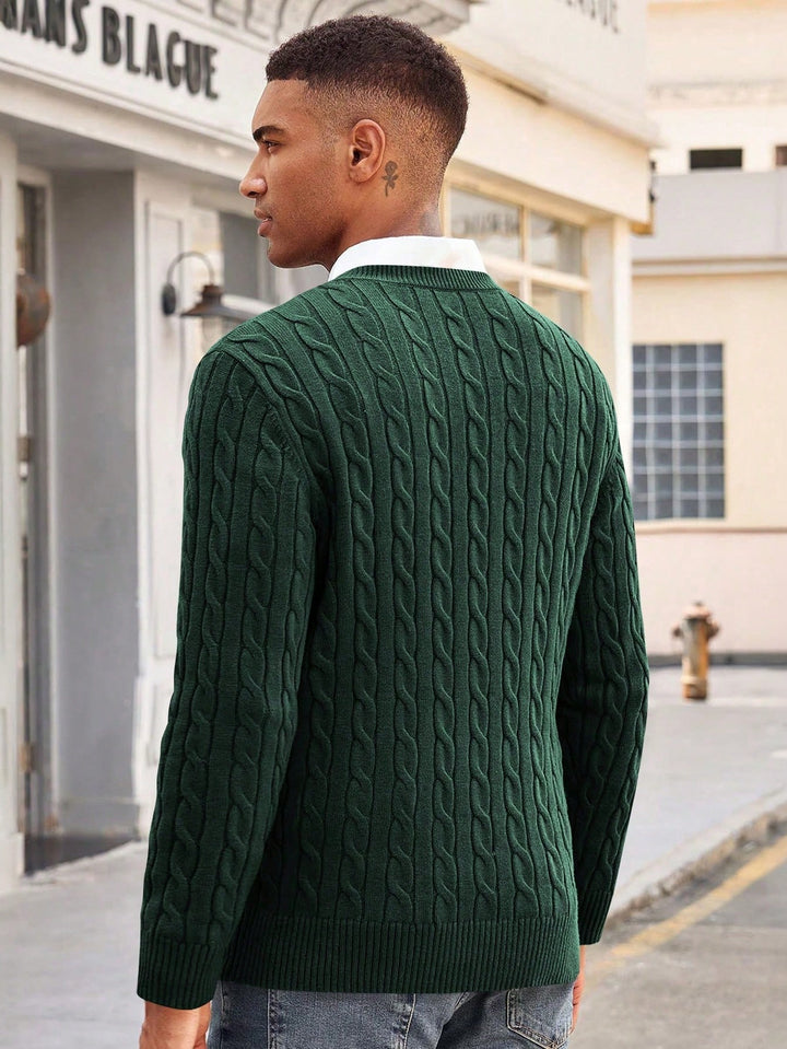 Pulover SHEIN, verde