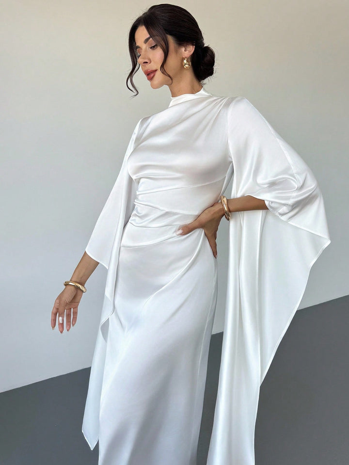 Rochie maxi SHEIN, portocaliu