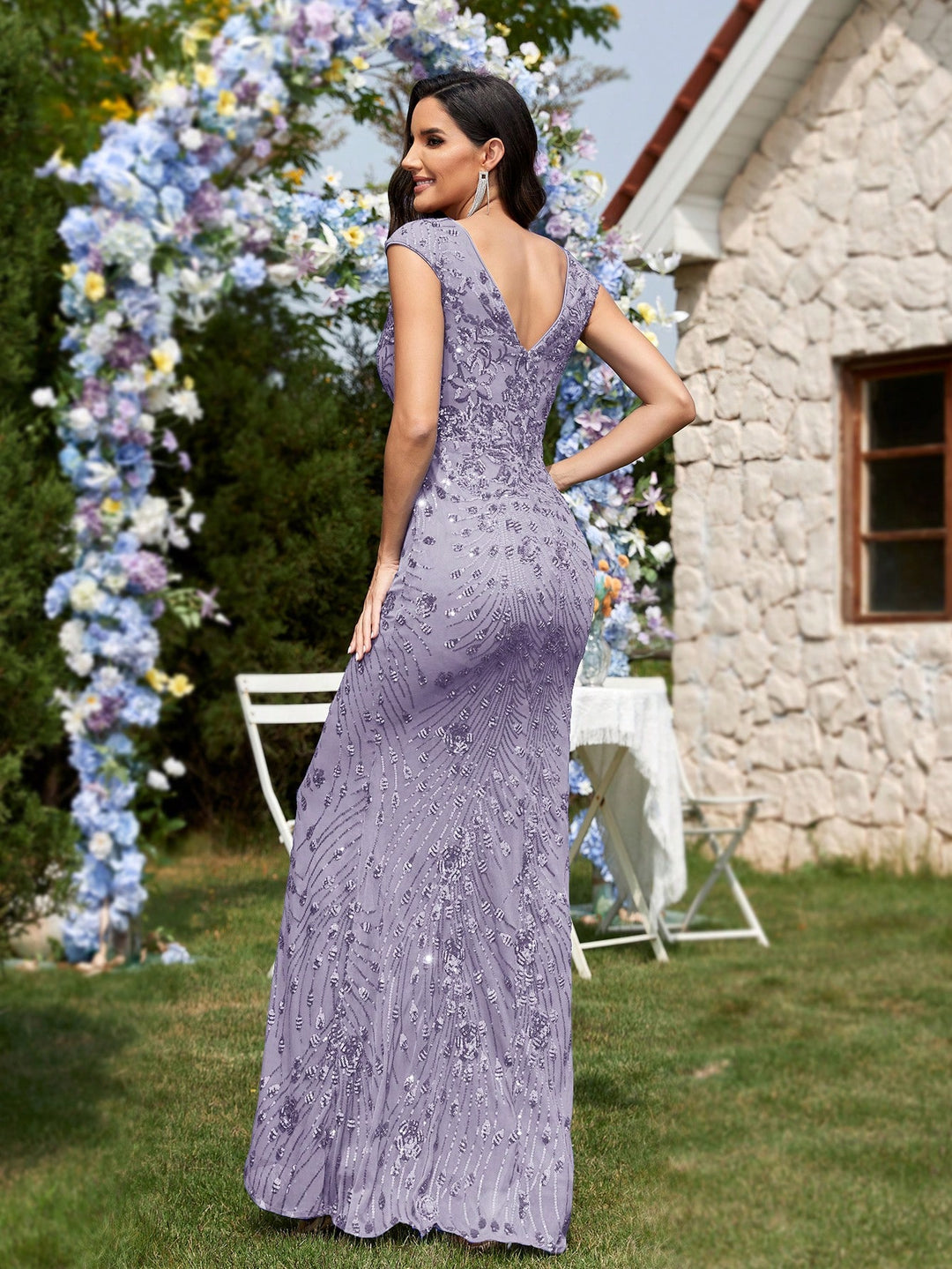 SHEIN ruha, lila