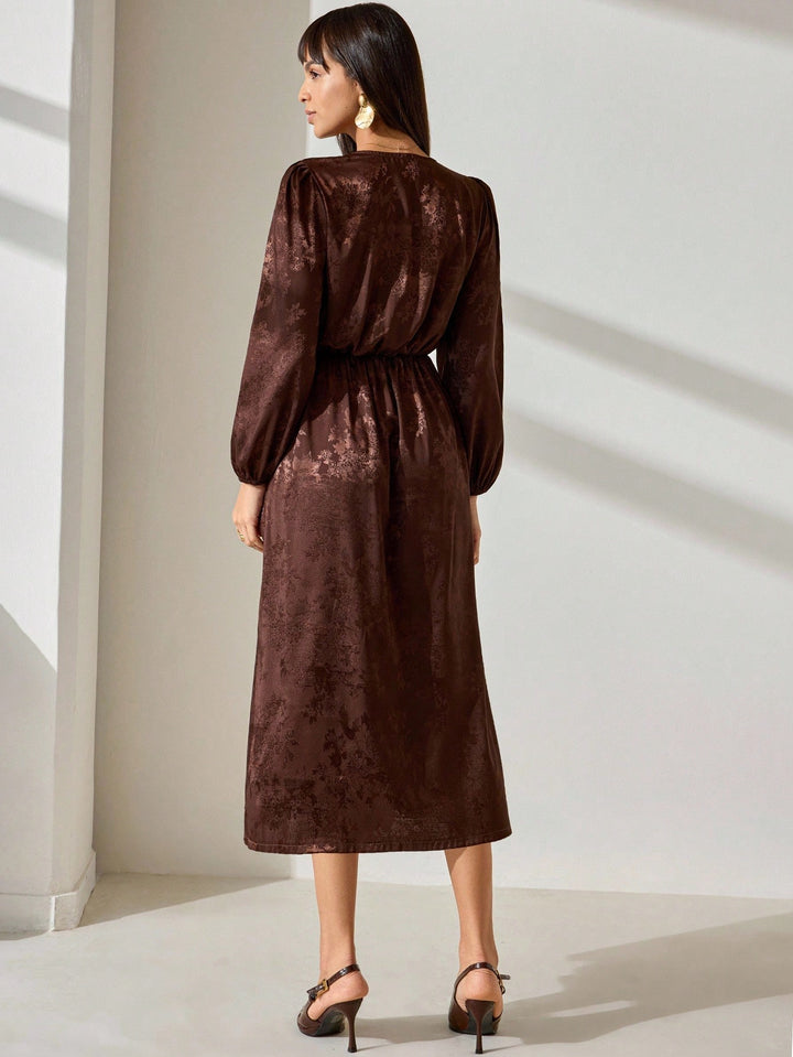 Rochie maxi Shein, maro