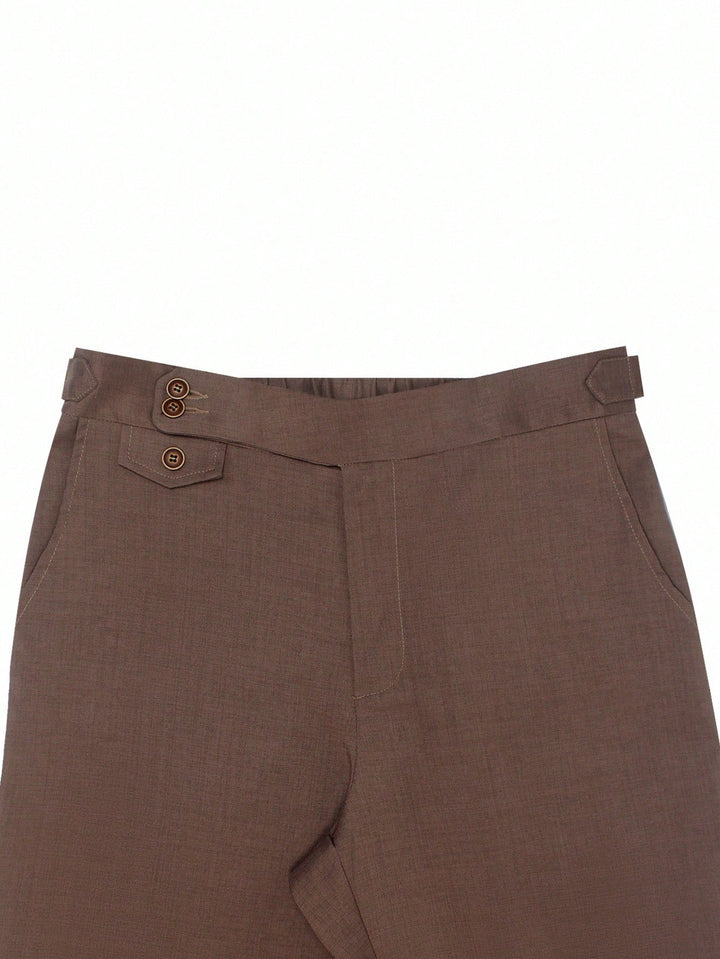 Pantaloni SHEIN, maro