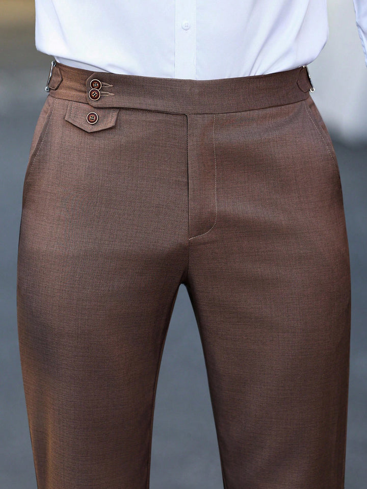 Pantaloni SHEIN, maro