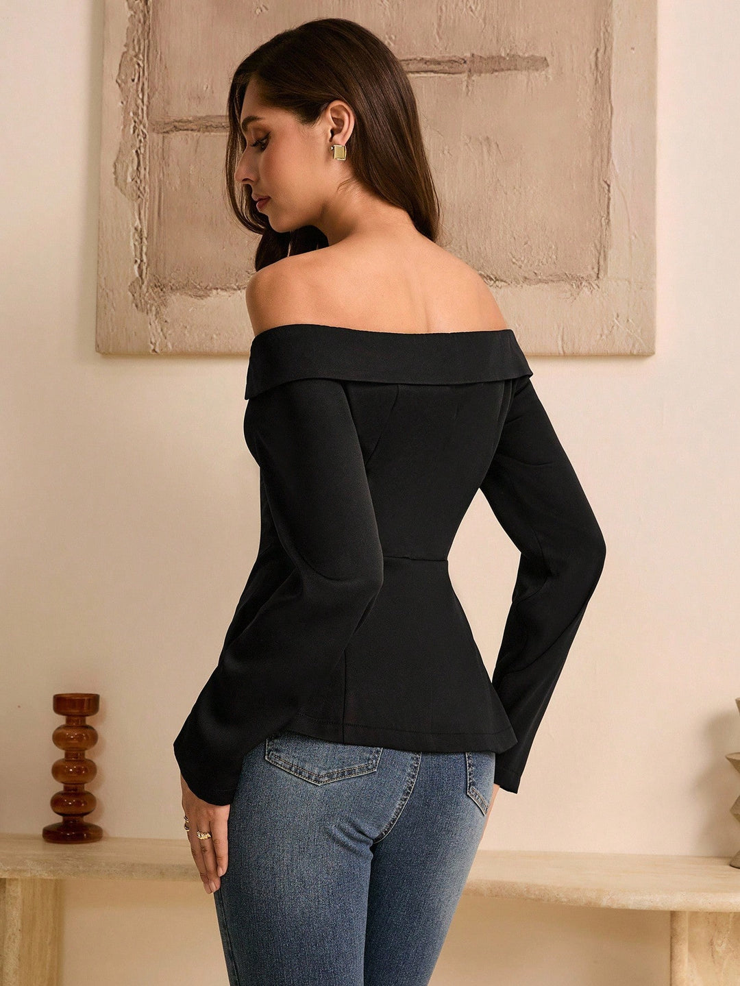 Bluza SHEIN, negru