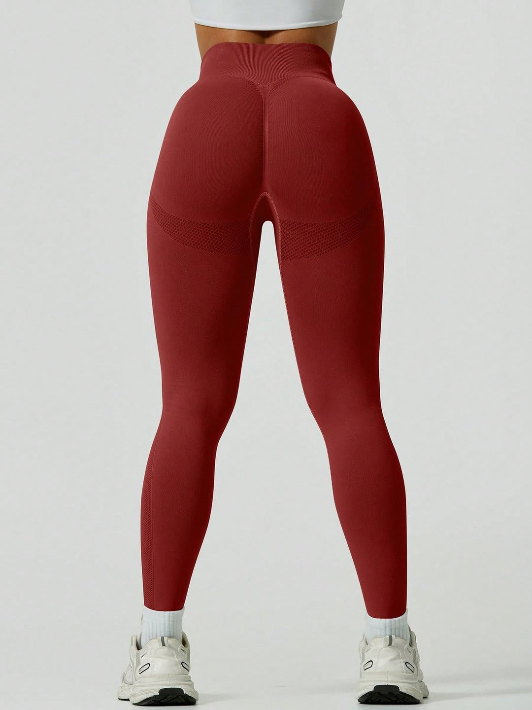 Pantaloni SHEIN, vișiniu