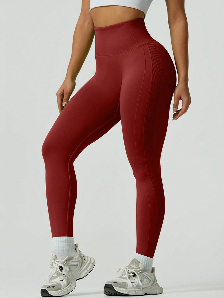 Pantaloni SHEIN, vișiniu