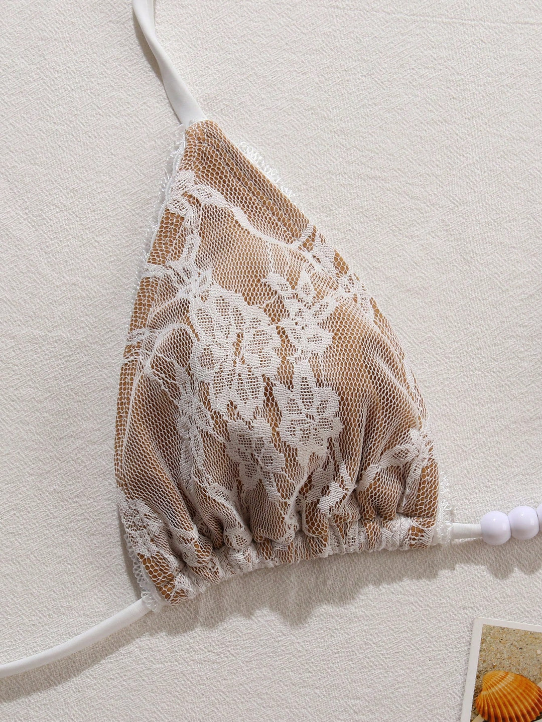 Set bikini SHEIN, alb
