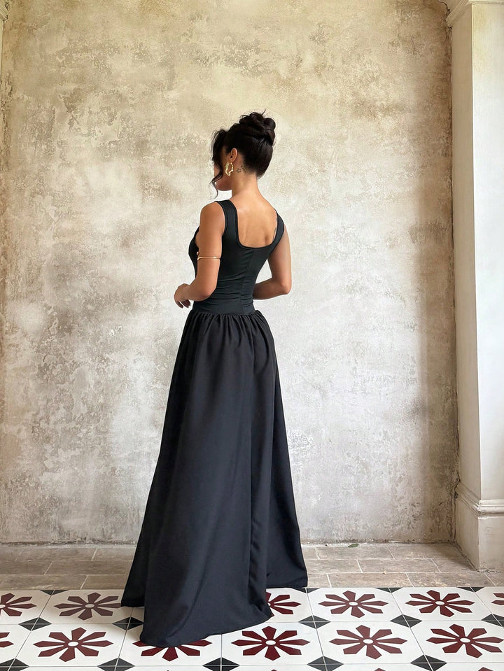 Rochie maxi SHEIN, negru