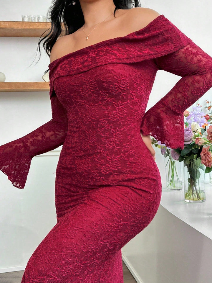 Rochie SHEIN, vișiniu