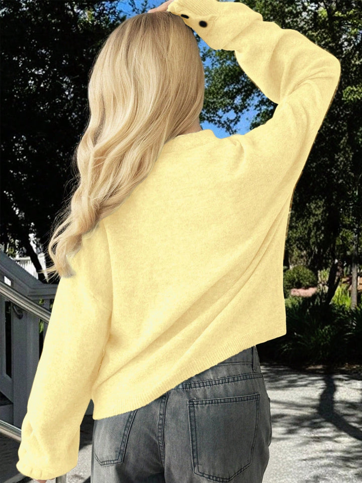 Cardigan SHEIN, galben