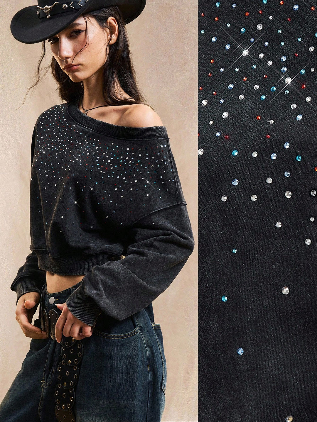 SHEIN pulóver, fekete
