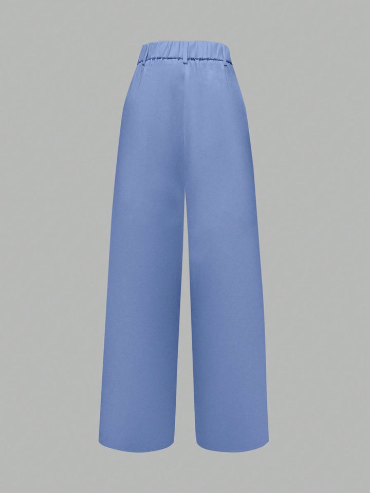 Pantalon SHEIN, albastru