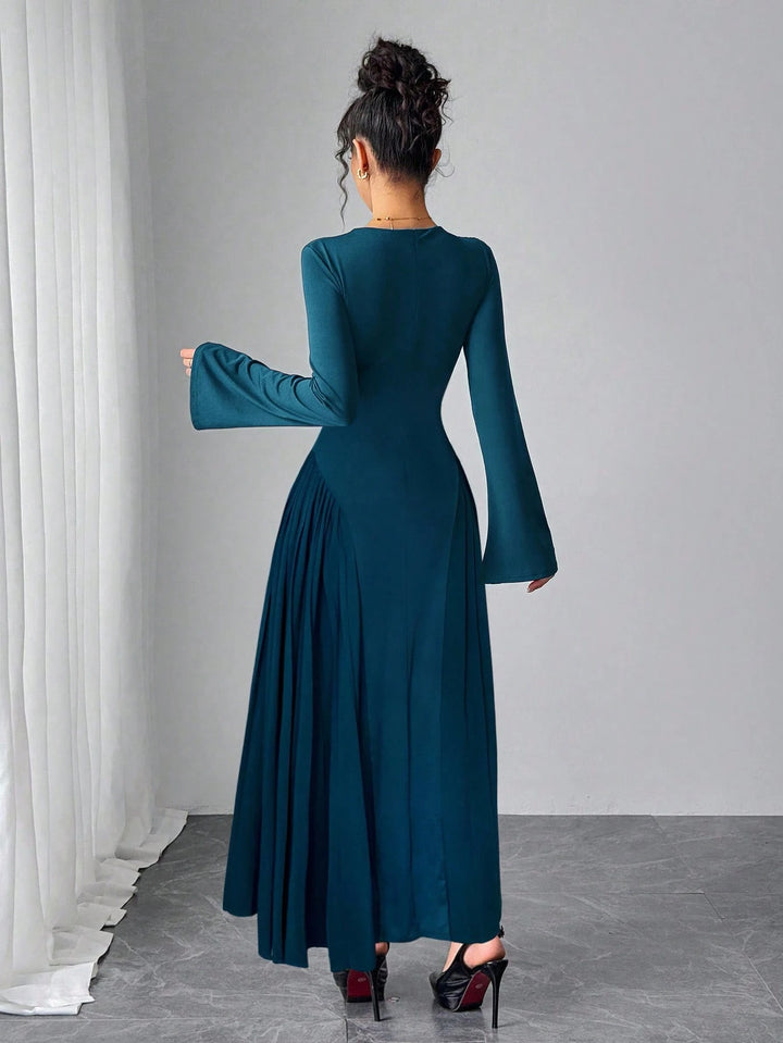 SHEIN maxi ruha, kék