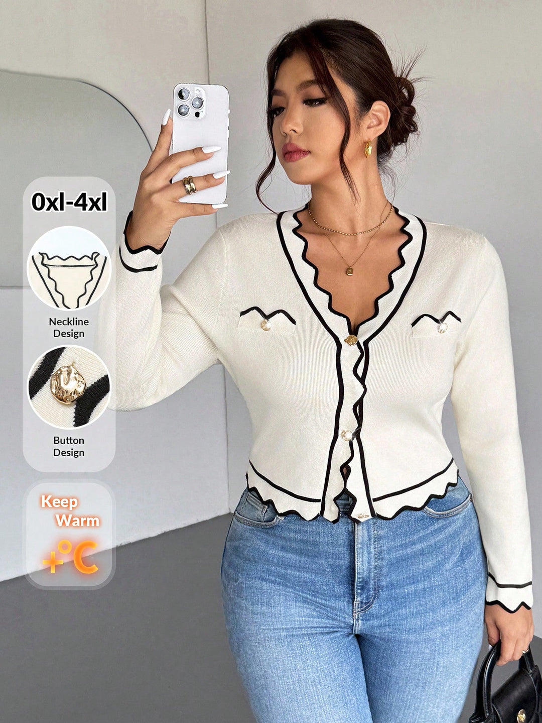 Cardigan SHEIN, mix culori